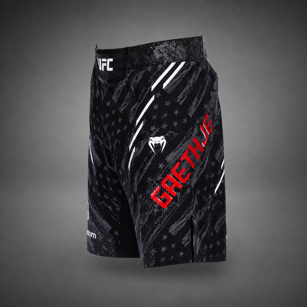 Men's UFC Unrivaled by Venum Black Justin Gaethje Fight Short