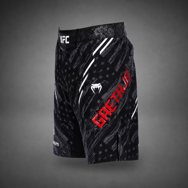 Men's UFC Unrivaled by Venum Black Justin Gaethje Fight Short
