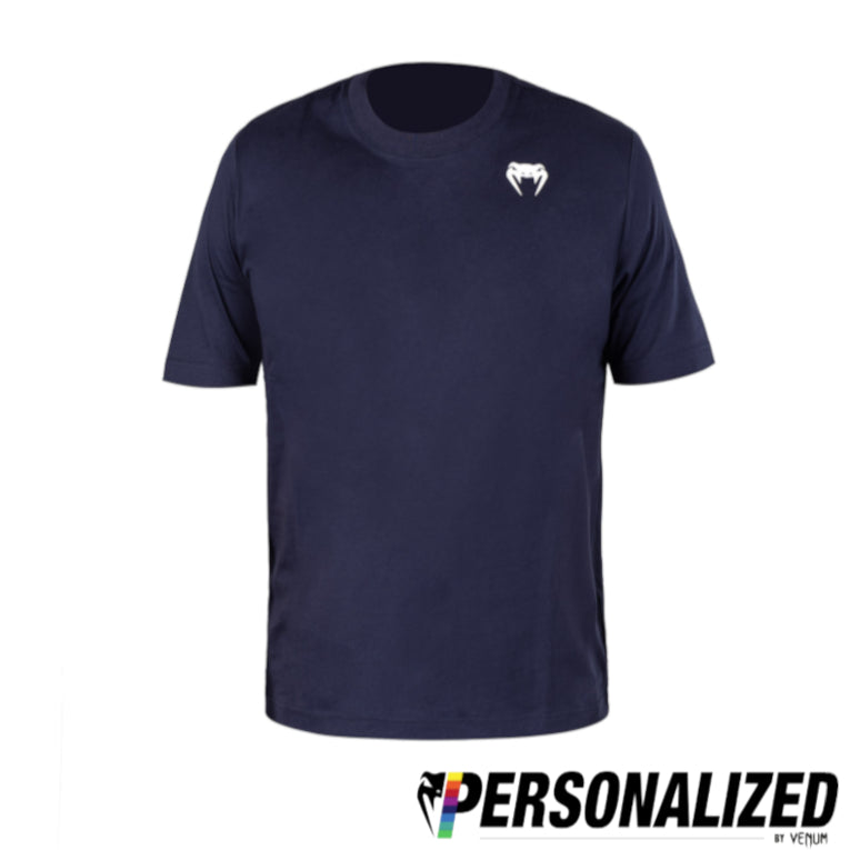 Venum Lineup Youth Personalized Short Sleeve T-Shirt - Navy Blue/White  product-type_T-Shirts Venum