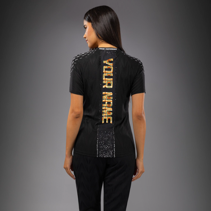 Women's UFC Zenith by Venum Black Authentic Noche UFC Fight Night Walkout Jersey - Personalized