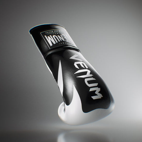 Gants de boxe pro Venum Hammer Velcro - Noir/Blanc - product-type_Gants de boxe