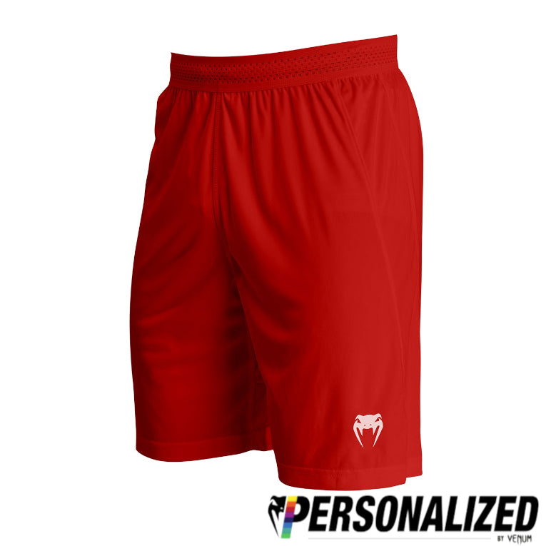 Venum Lineup Kids Personalized Training Shorts - Red  product-type_Training shorts Venum