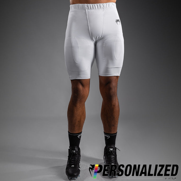 Venum Elite Personalized Football Compression Shorts - White  product-type_Compression shorts Venum