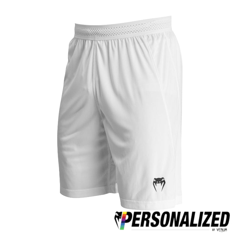 Venum Lineup Kids Personalized Training Shorts - White  product-type_Training shorts Venum