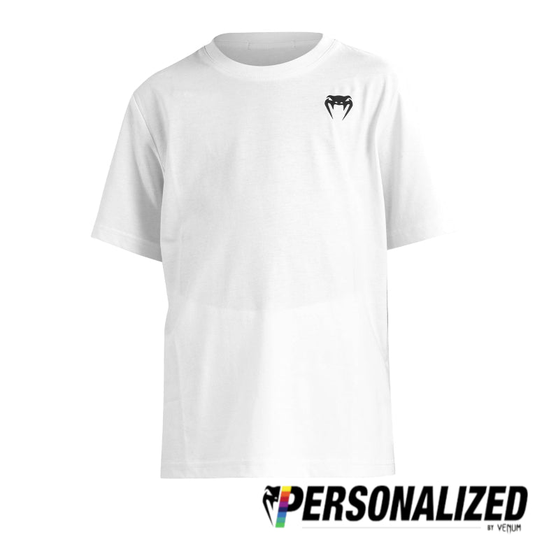 Venum Lineup Youth Short Sleeve T-Shirt - White/Black - Venum