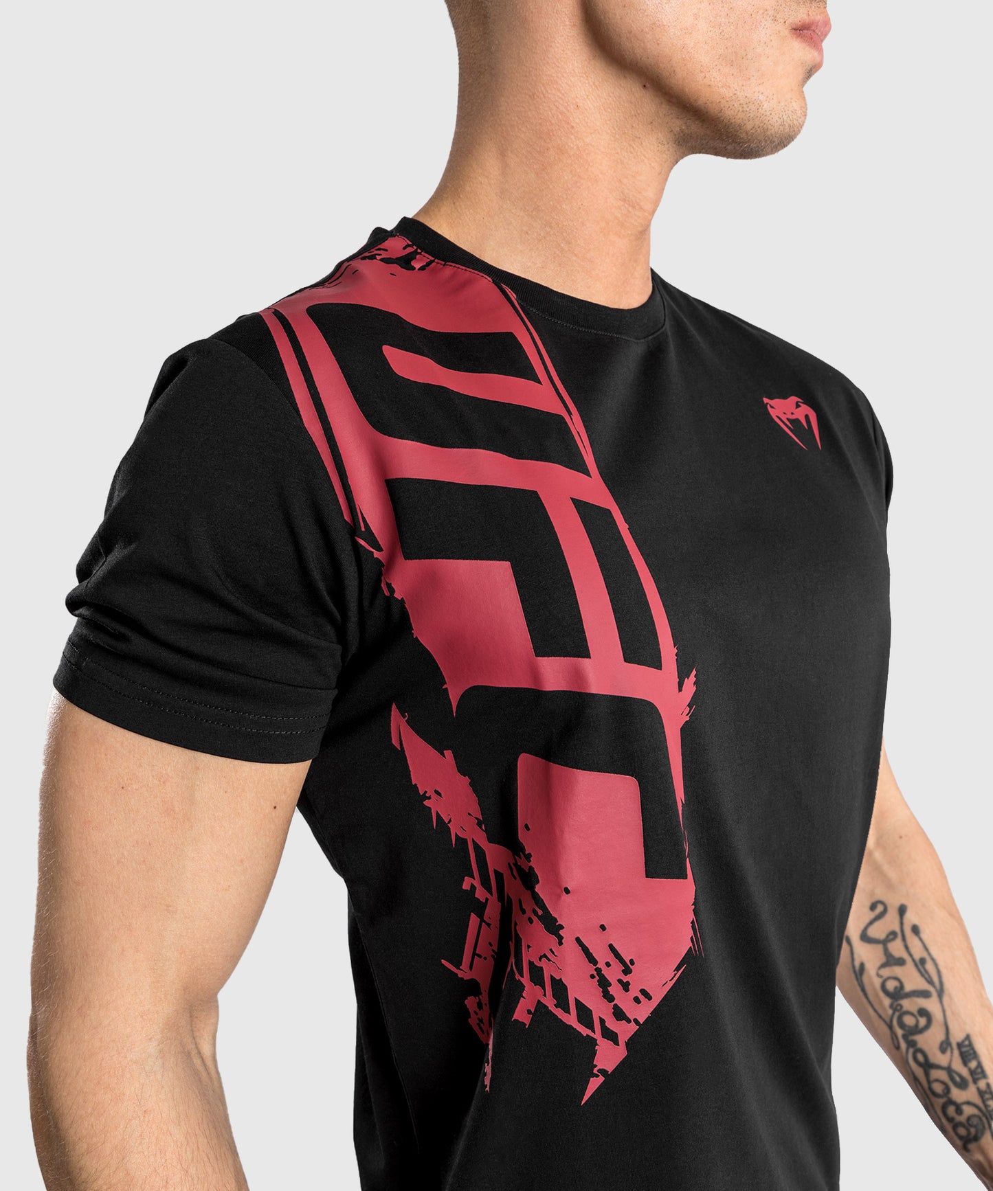 UFC Venum Authentic Fight Week 2.0 Men’s Short Sleeve T-Shirt - Black/Red