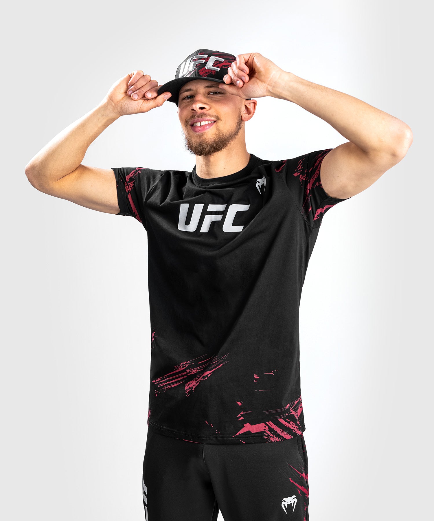 UFC Venum Authentic Fight Week 2.0 Men’s Short Sleeve T-Shirt – Black