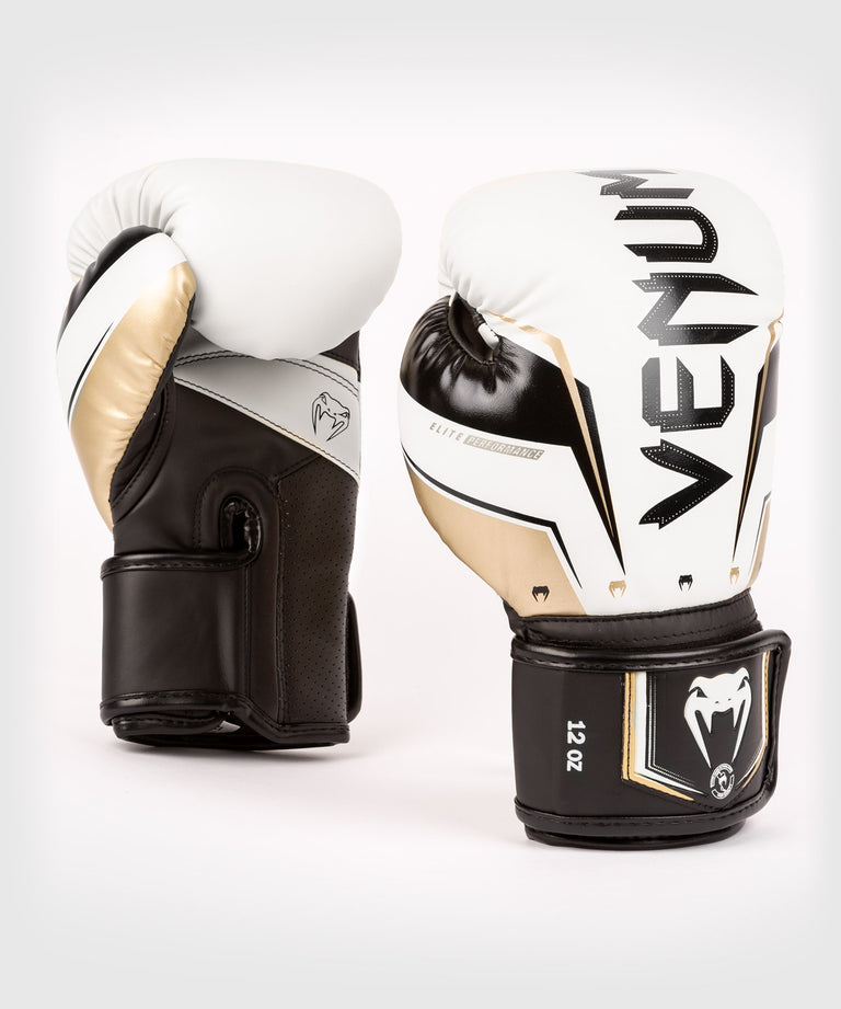 Venum Elite Evo Boxing Gloves - Grey/White - Venum