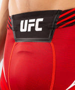 UFC Venum Authentic Fight Night Men's Vale Tudo Shorts - Short Fit - Red