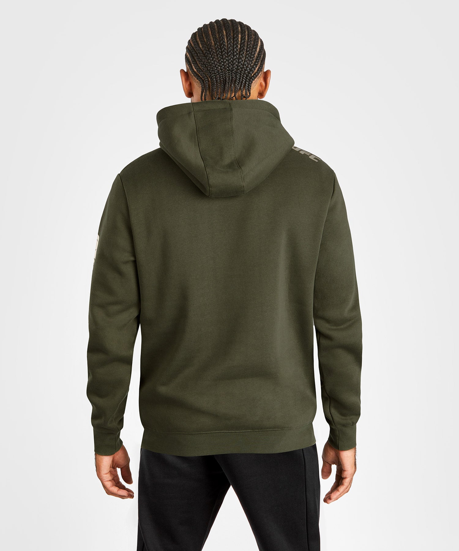 UFC Adrenaline by Venum Fight Week Men s Pullover Hoodie Khaki Venum
