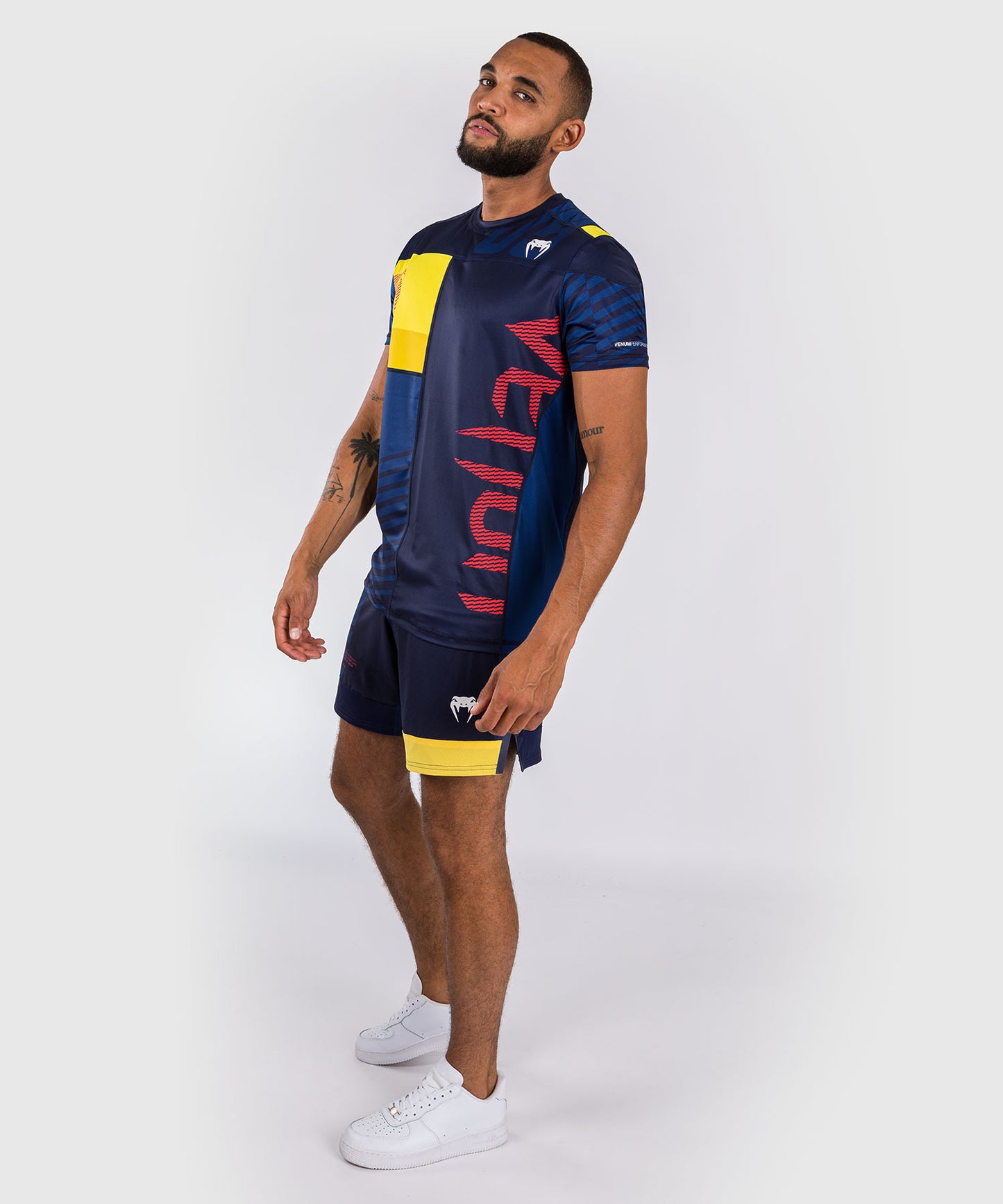 Venum Sport 05 Dry Tech T-shirt - Blue/Yellow