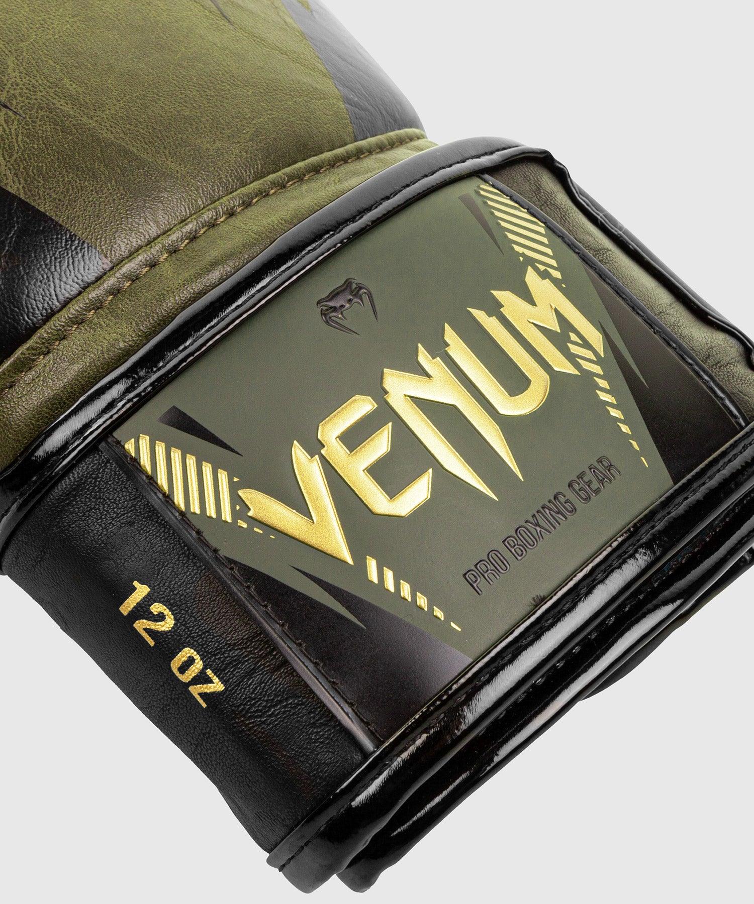 Venum Impact Boxing Gloves - Khaki/Gold