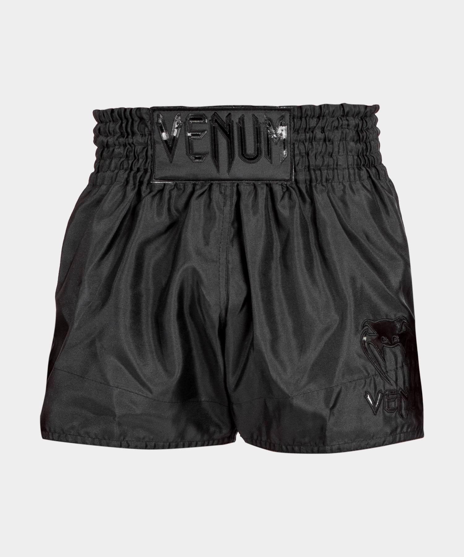 NAMAZU Short de Muay Thai pour homme et femme de haute qualité, pour MMA,  gym, boxe, kickboxing., 1 - Noir : : Mode