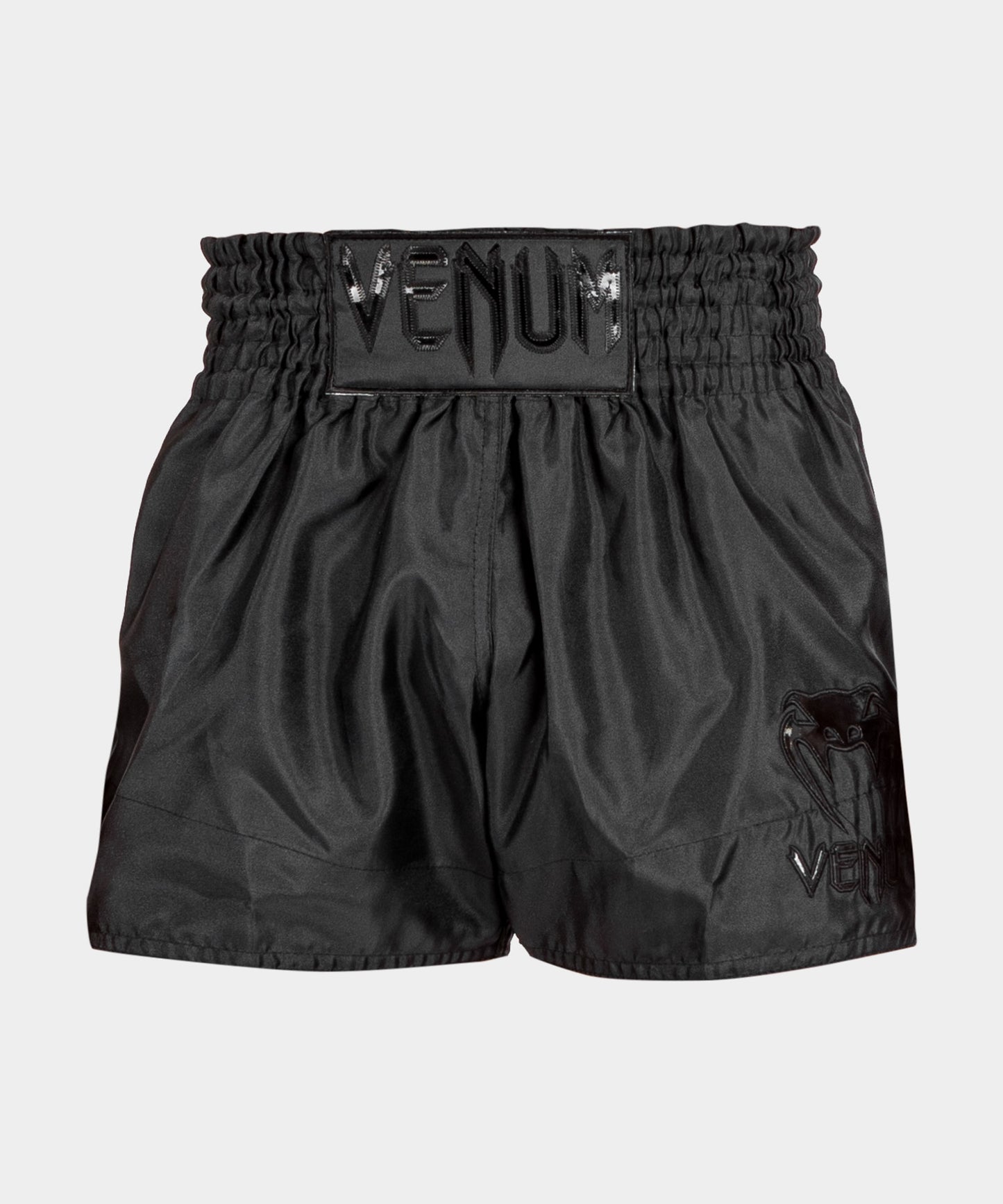 Venum Classic Muay Thai Shorts - Black/Black