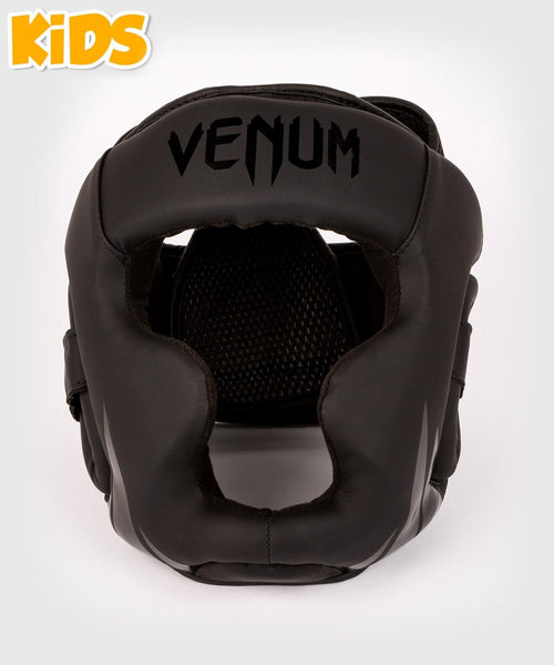 Venum Challenger Kids Headgear - Black/Black - 1