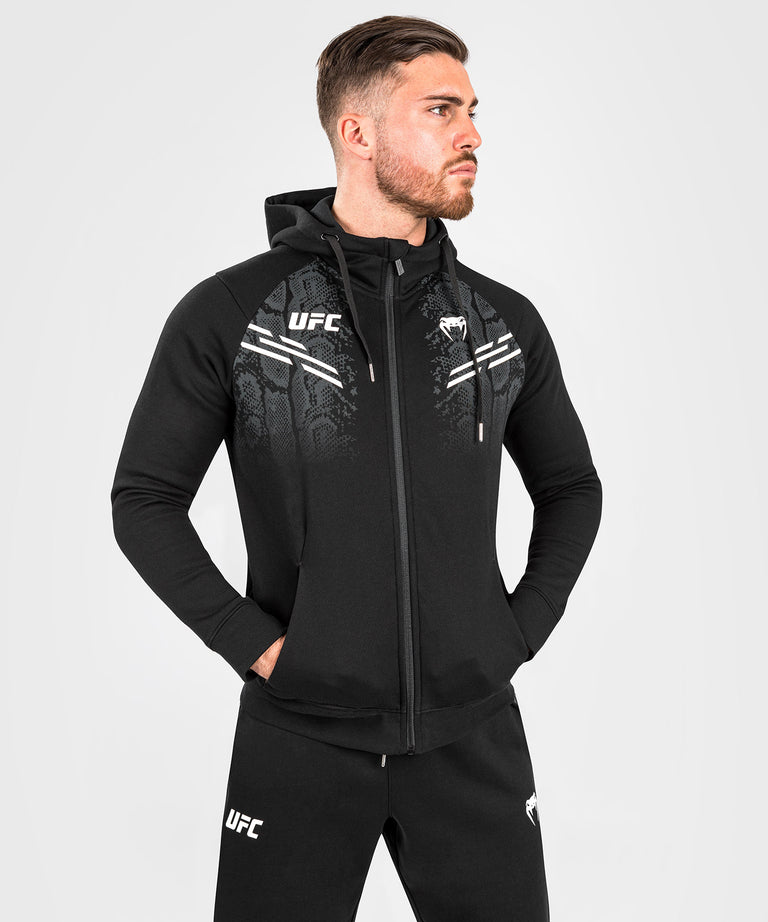 超人気の雑貨店 Men's Replica Venum by Adrenaline UFC Zip Venum - Black - Hoodie ボクシング