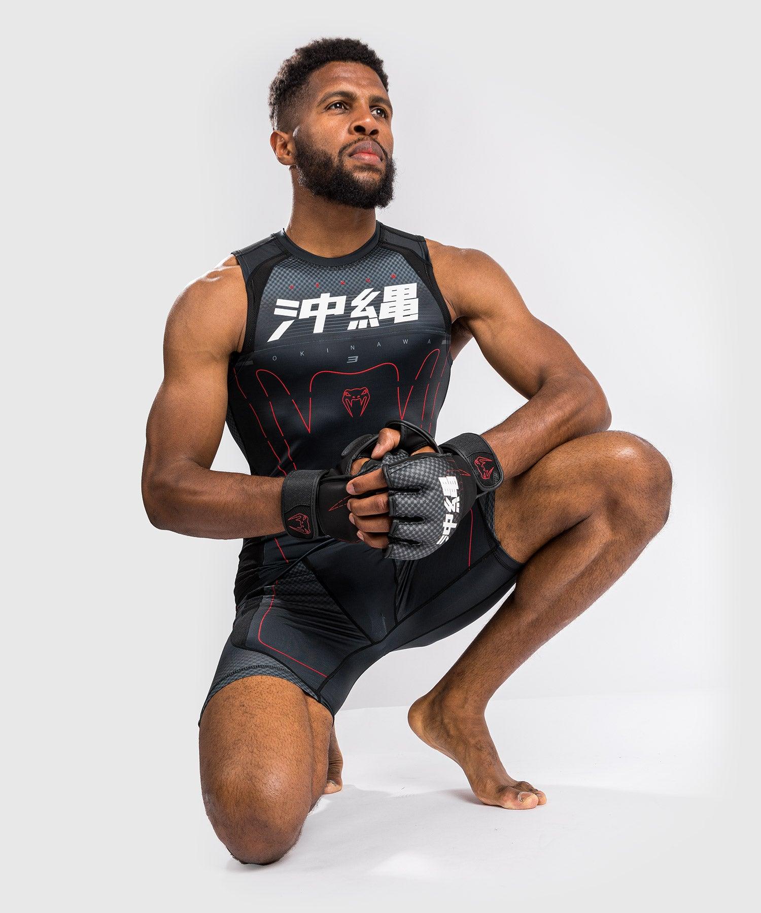 Venum Okinawa 3.0 Rashguard Sleeveless - Black/Red