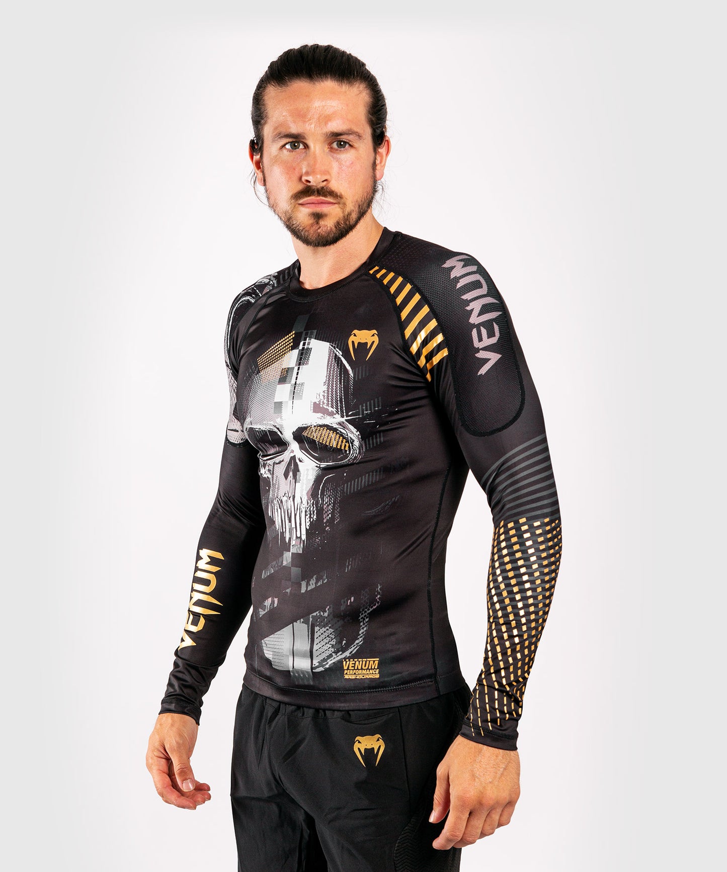 Venum Skull Rashguard - Long sleeves - Black