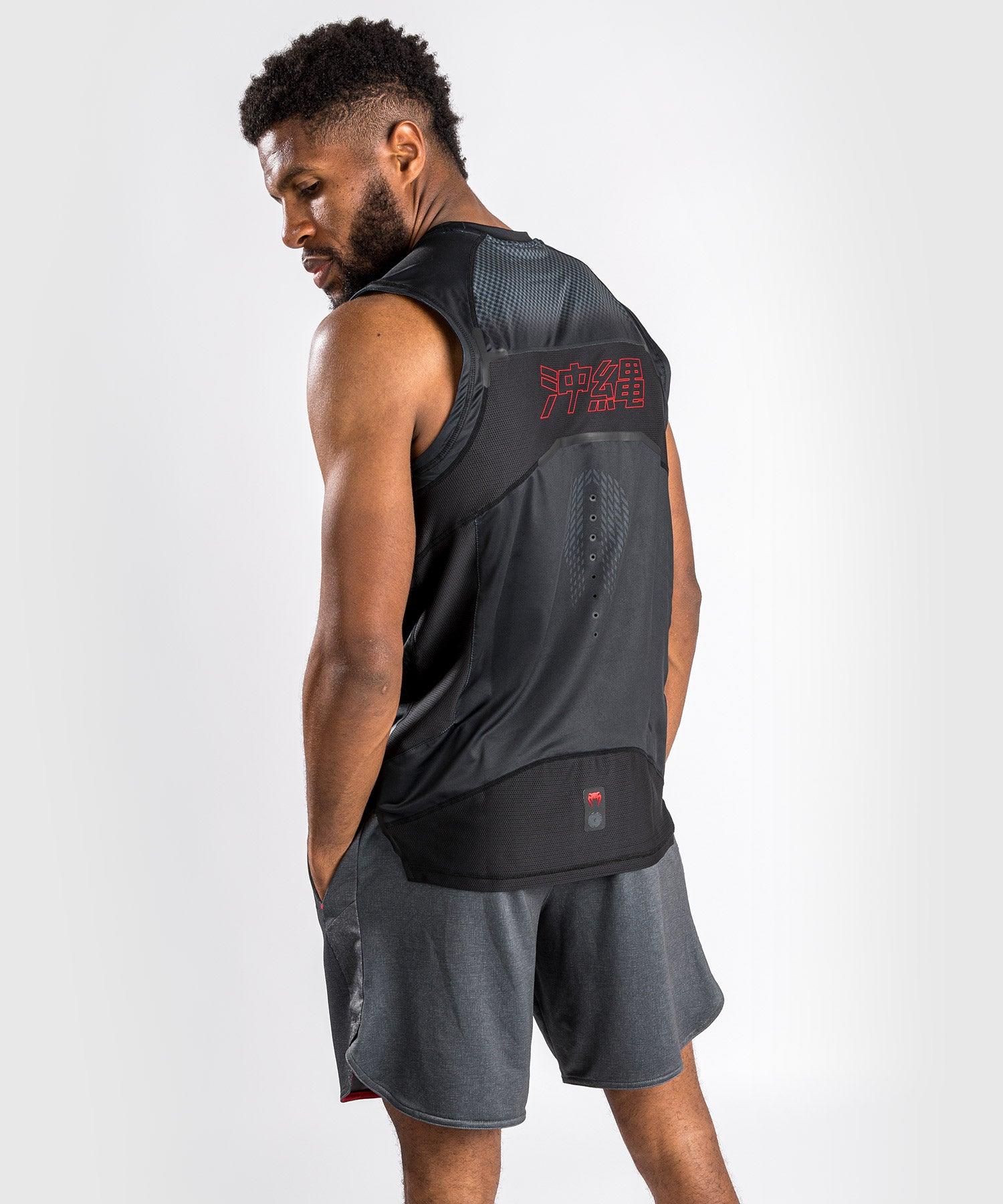 Venum Okinawa 3.0 Dry Tech Tank Top  - Black/Red