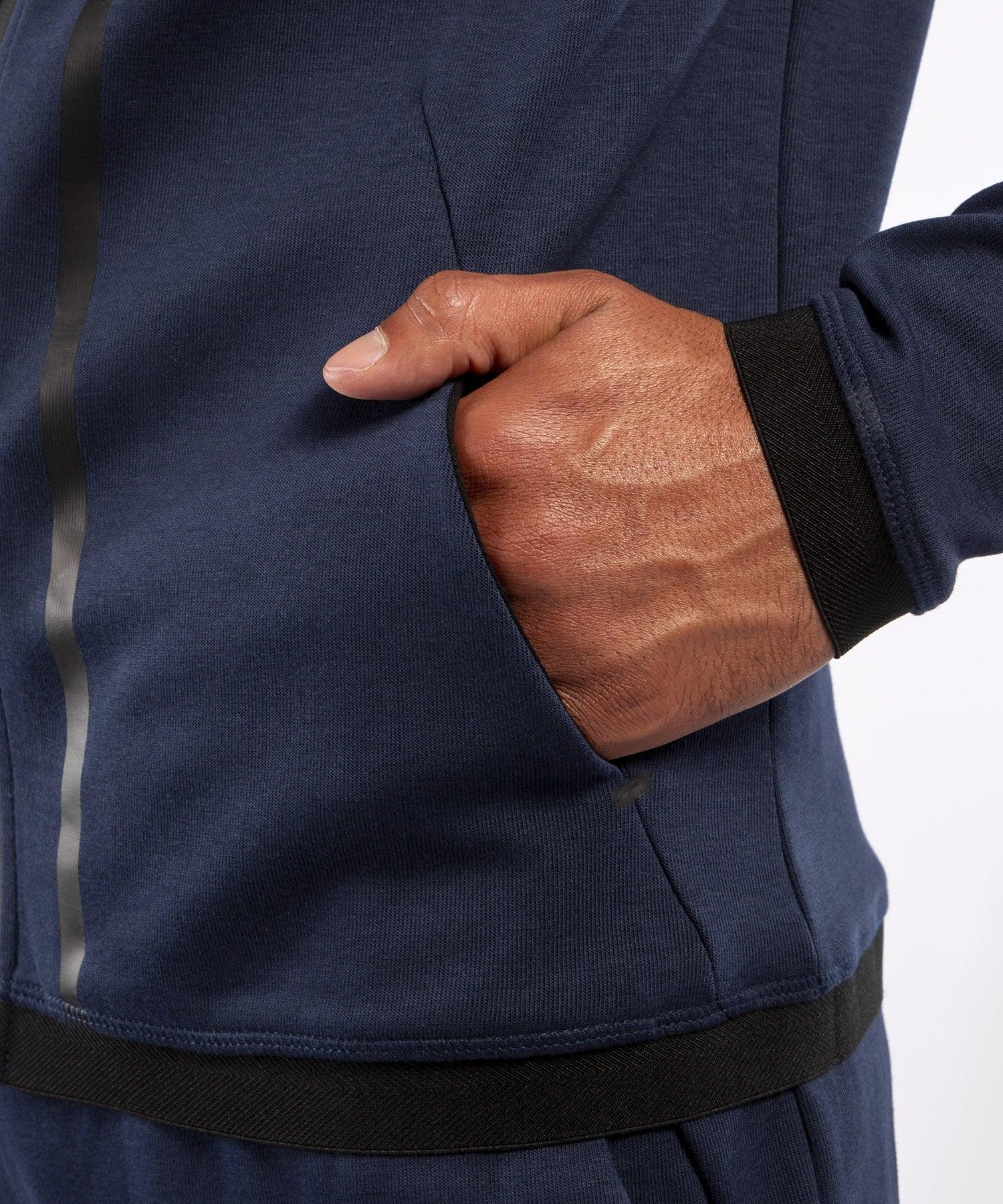 Venum Laser X Connect Hoodie - Navy Blue