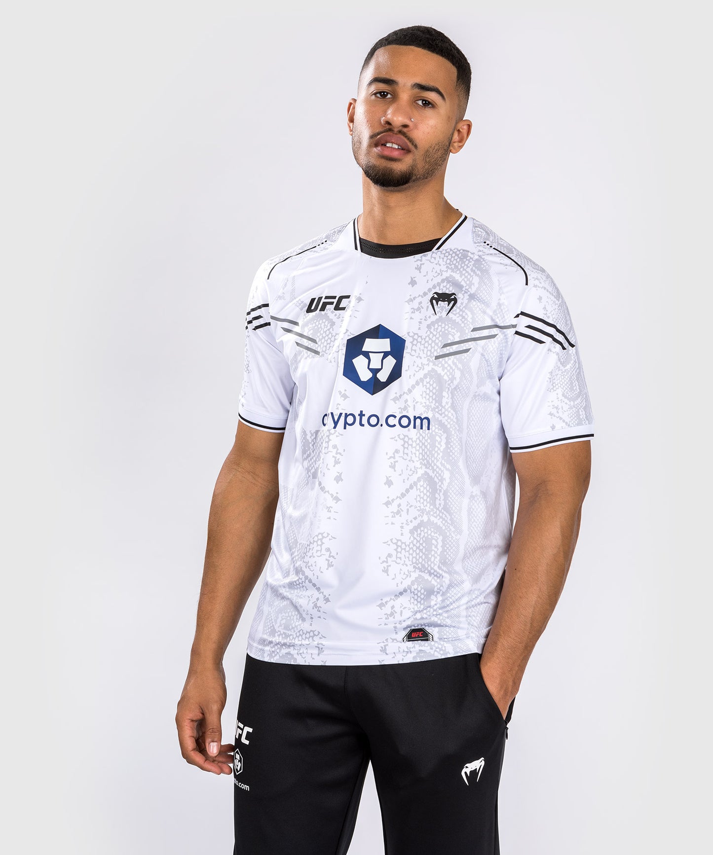 UFC Adrenaline by Venum Authentic Fight Night Menâ€™s Walkout Jersey - White