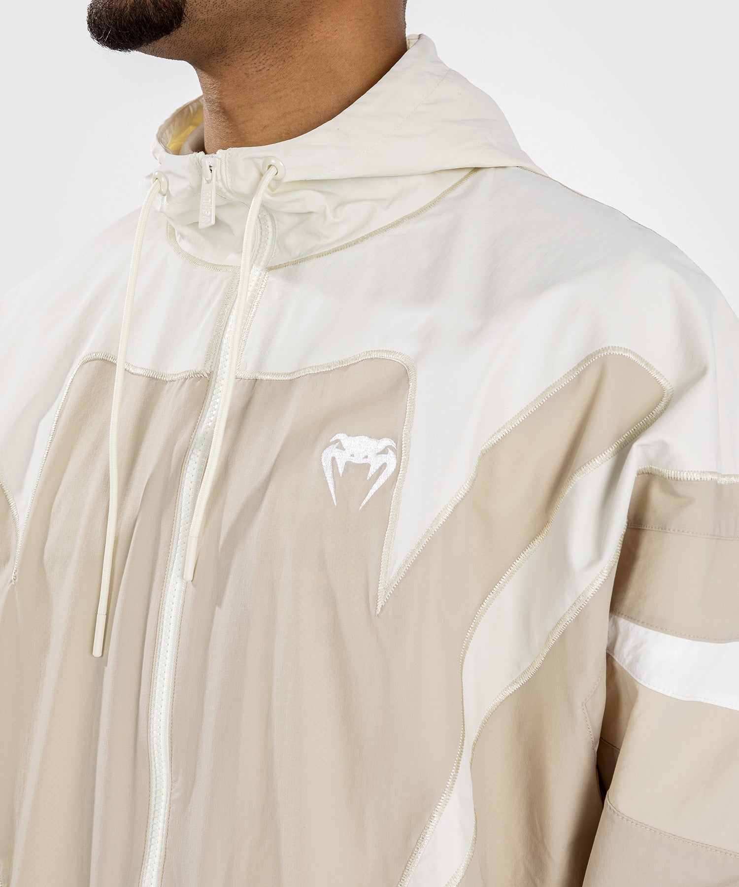 Venum Attack 90 Tracksuit Jacket - Beige - Venum