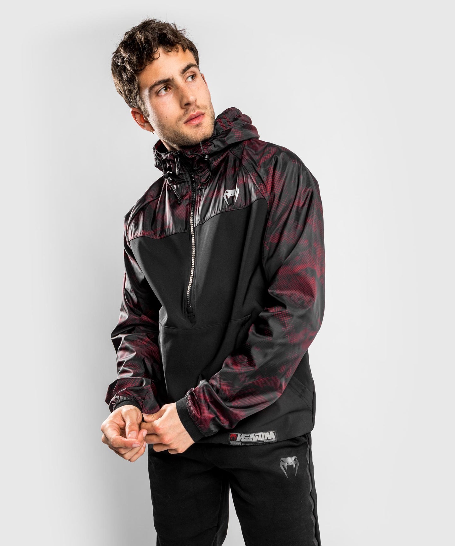 Venum Laser XT Hoodie – Black/Red
