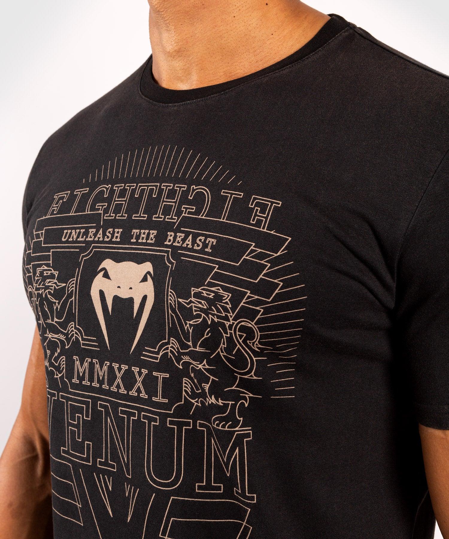 Venum Lions21 T-shirt - Black/Sand