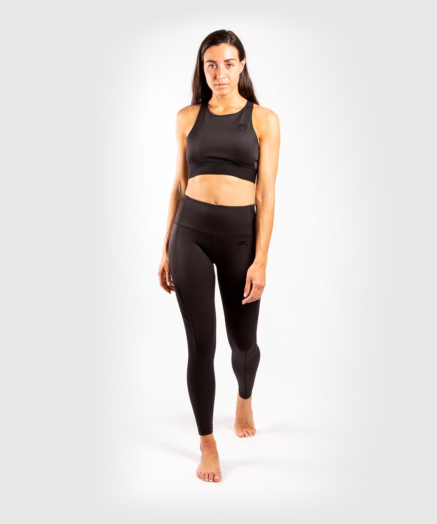 Long black shaping leggings in Sculpt Bold technical fabric - Yamamay