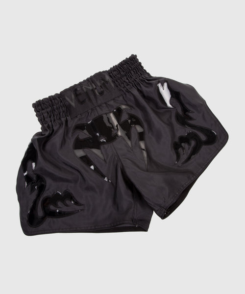 Venum Bangkok Inferno Muay Thai Shorts Matte Black Venum
