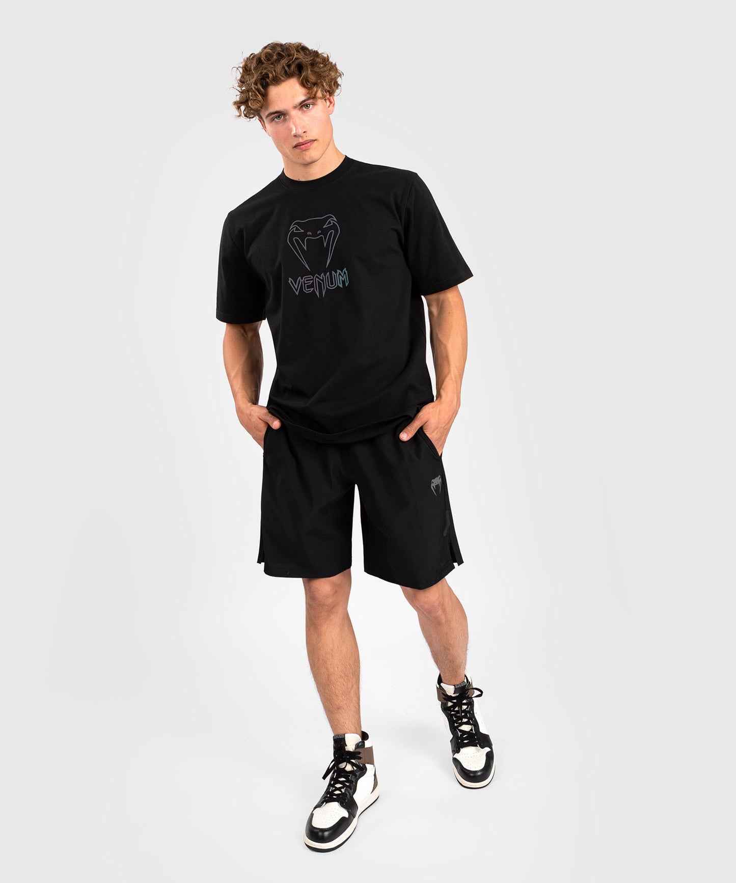 Venum Classic T-Shirt - Black/Black Reflective