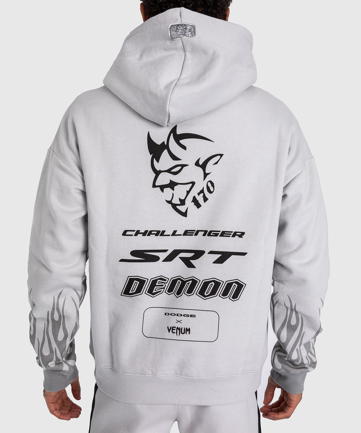 Venum x Dodge Challenger SRT Demon 170 Pullover Hoodie - Grey