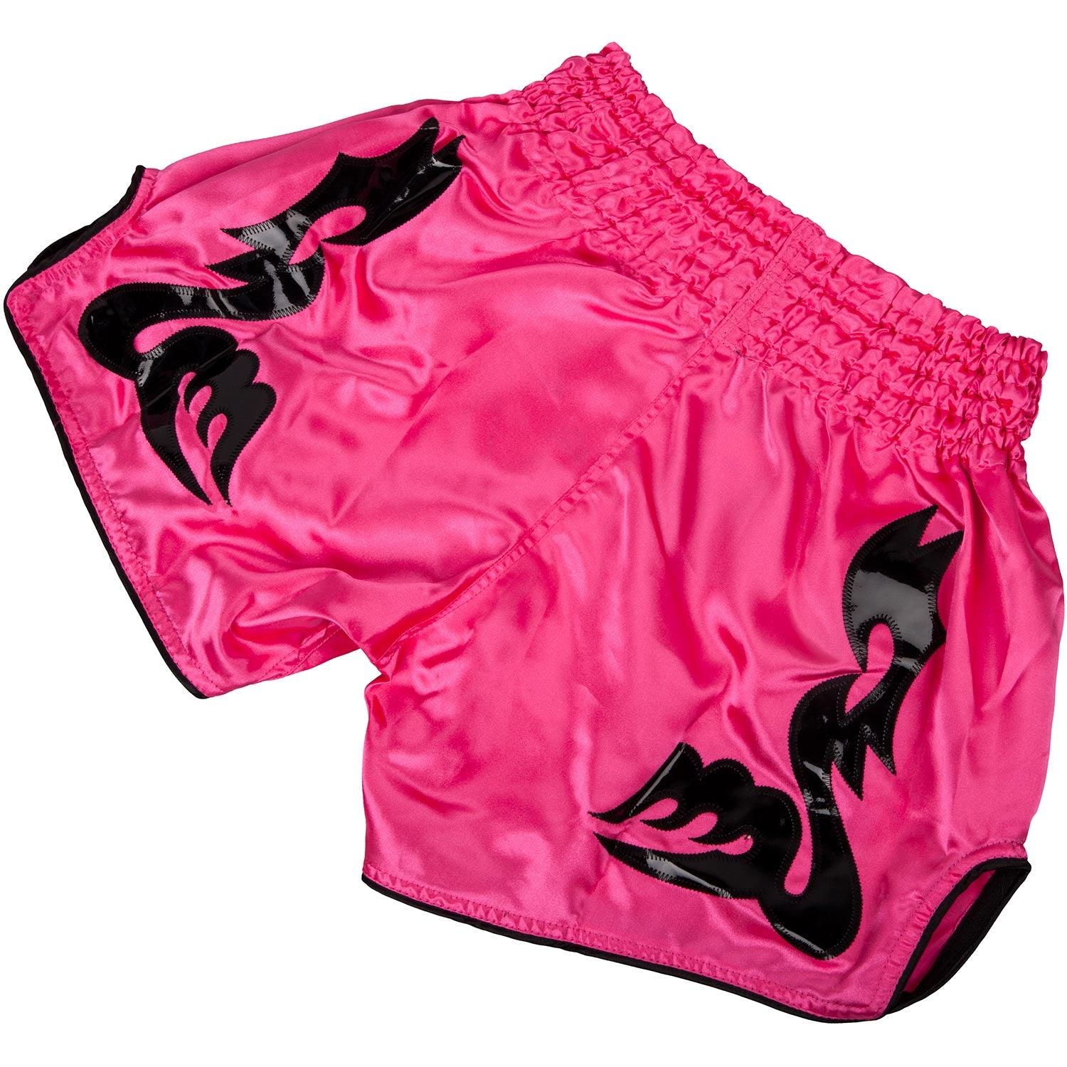 Venum Bangkok Inferno Muay Thai Shorts - Pink/Black Picture 2