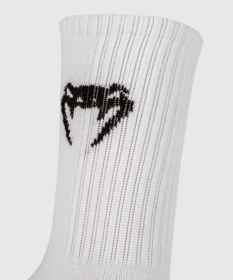Venum Classic Socks - set of 3 - White/Black