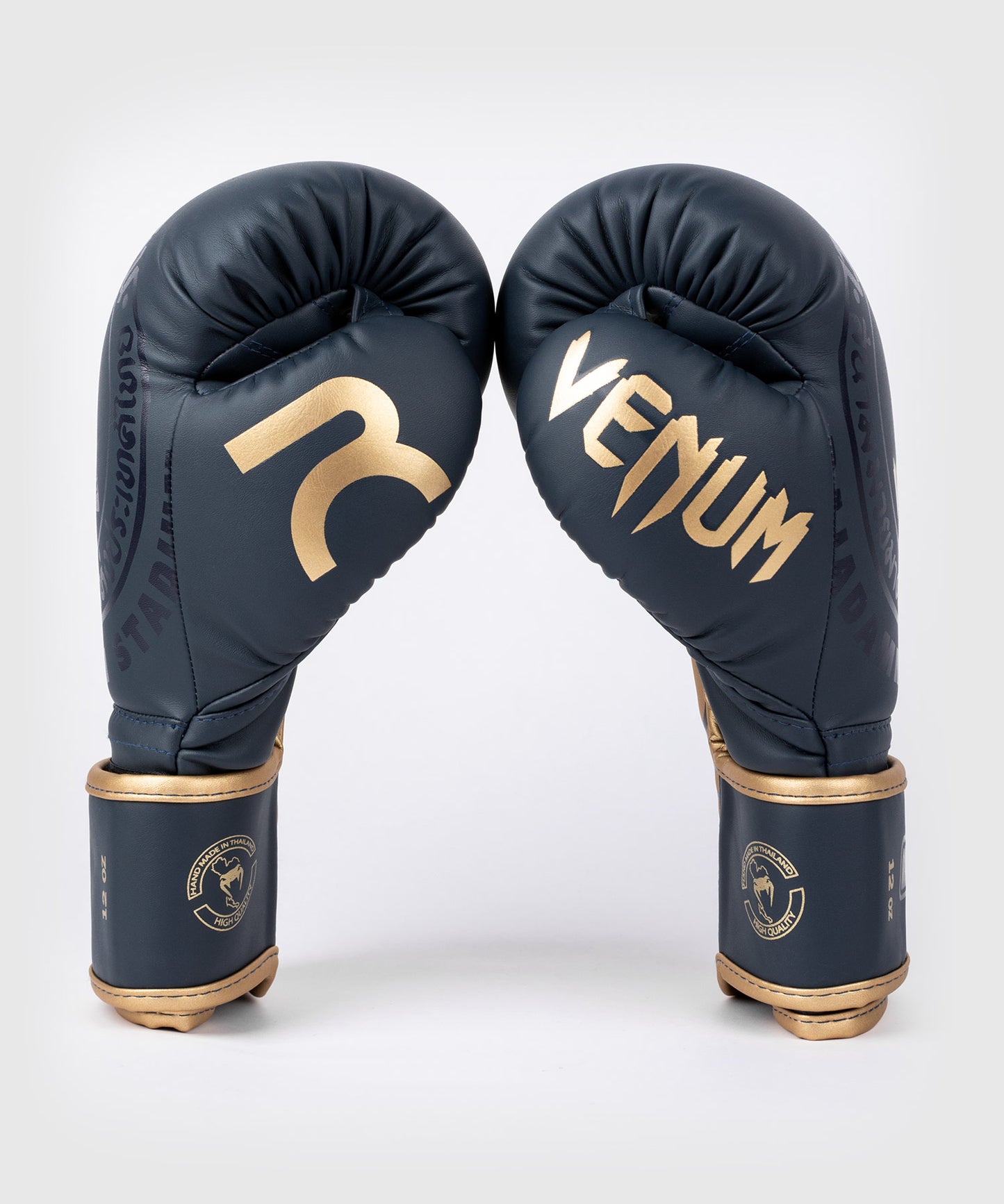 RAJADAMNERN X Venum Boxing Gloves - Navy Blue