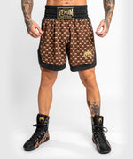 Venum Monogram Boxing Short - Black/Brown