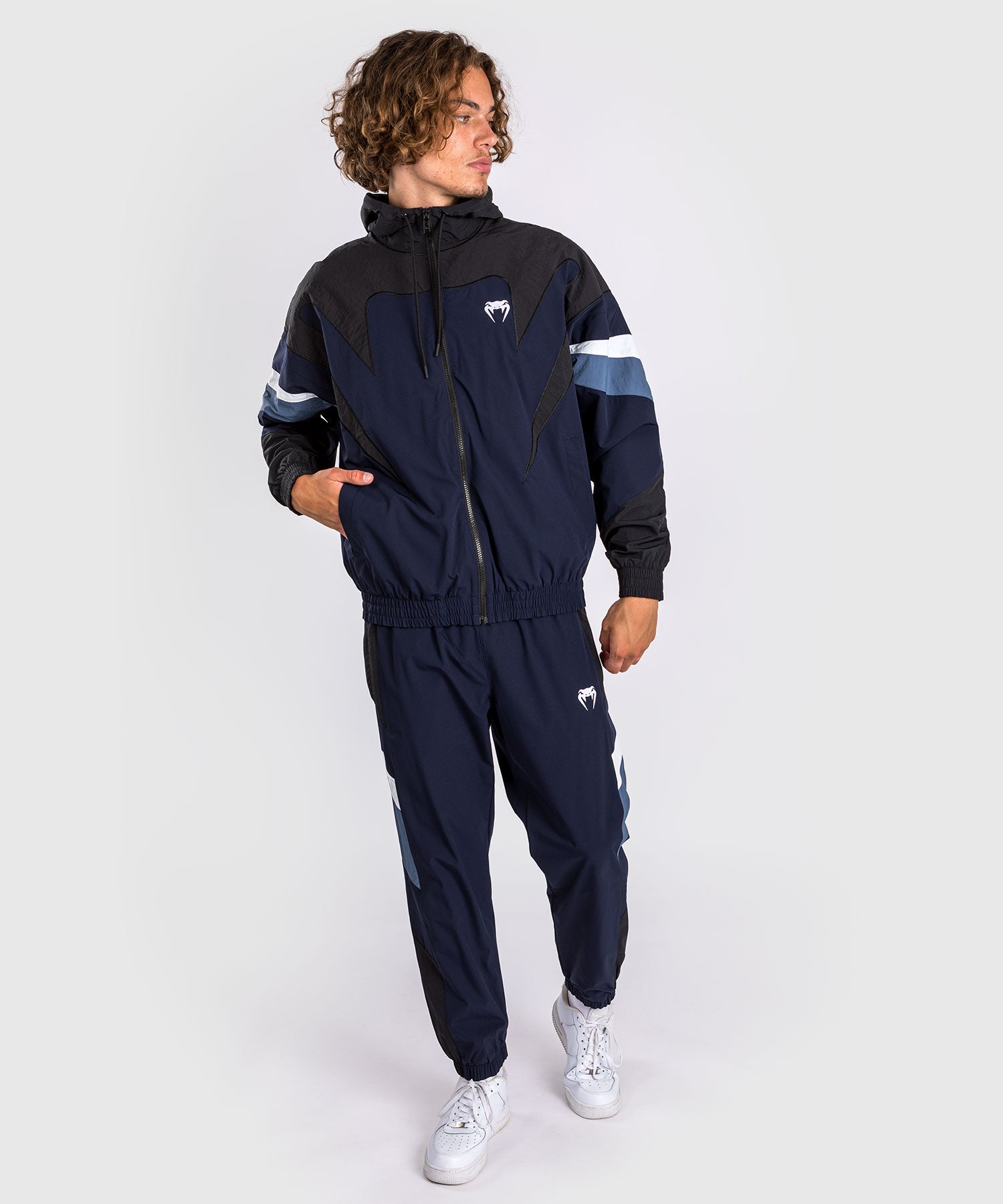 Venum Attack 90 Tracksuit Jacket Navy Venum