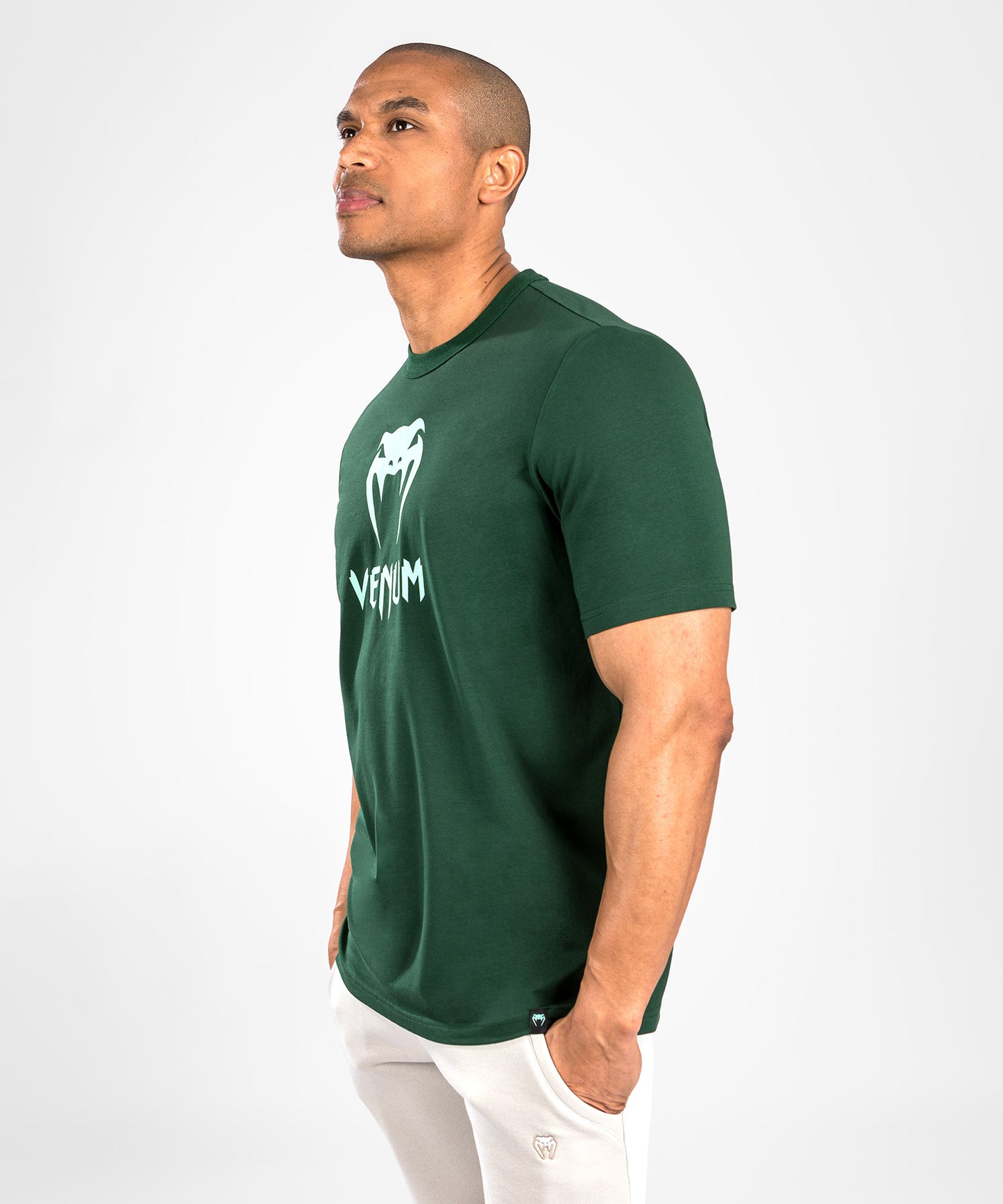 Venum Classic T-Shirt - Dark Green/Turquoise