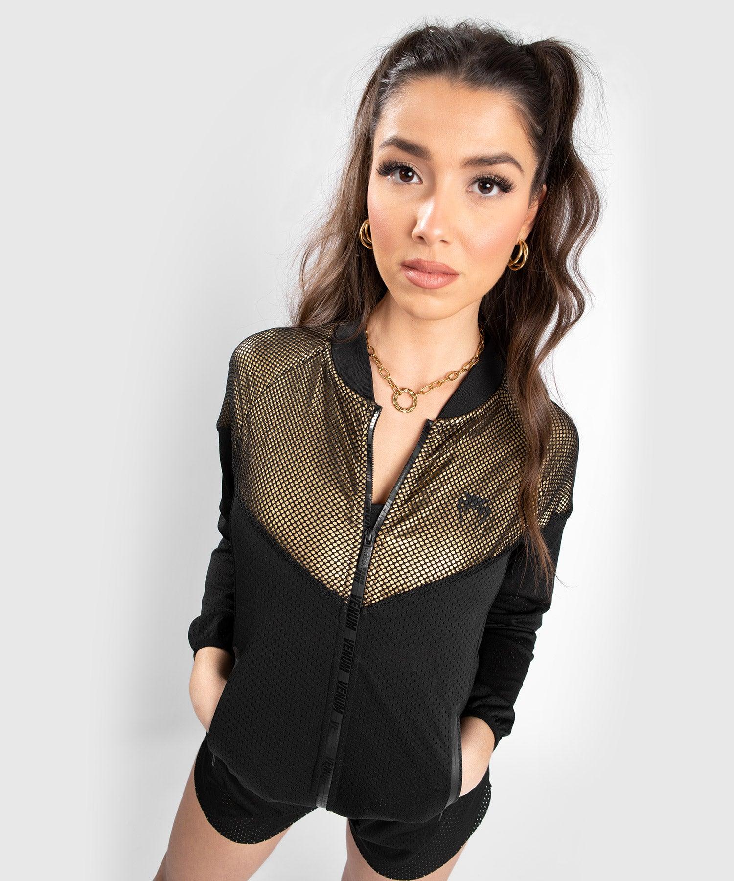 Venum Lightning Mesh Jacket - For Women - Black/Gold