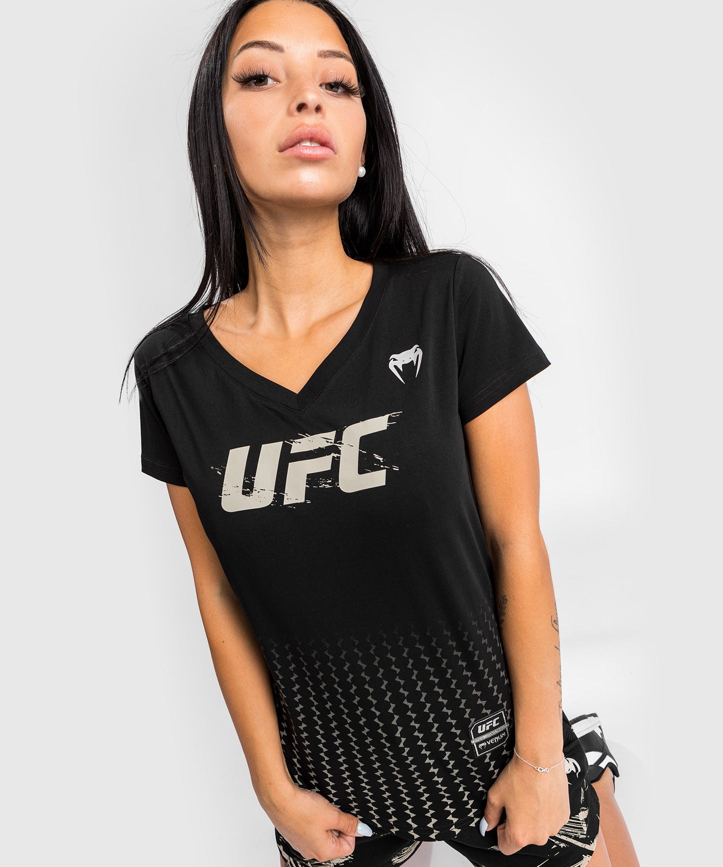UFC Venum Authentic Fight Week 2.0 Women’sShort Sleeve T-Shirt - Black