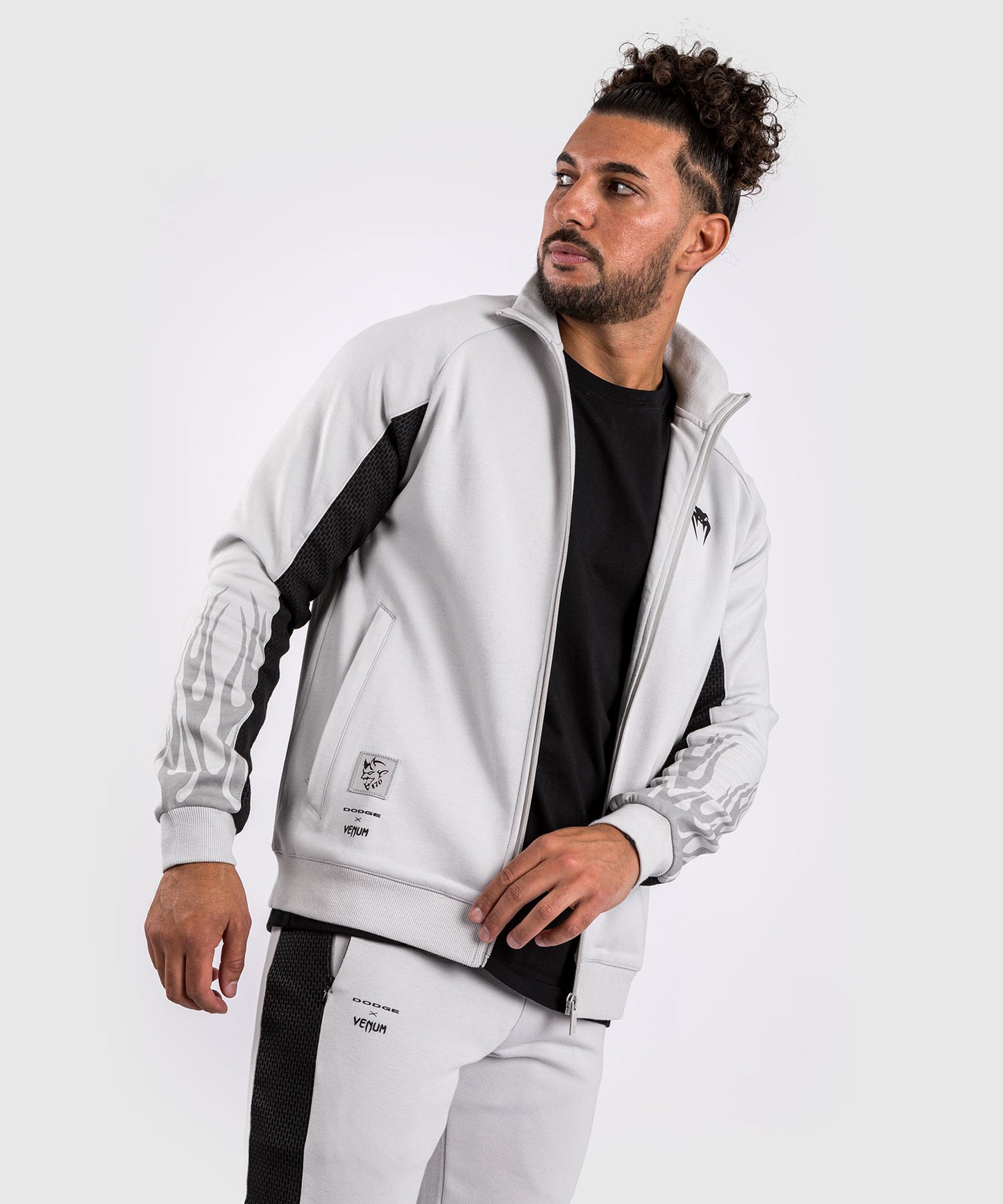 Venum x Dodge Demon 170 Men's Full-Zip Jacket - Grey