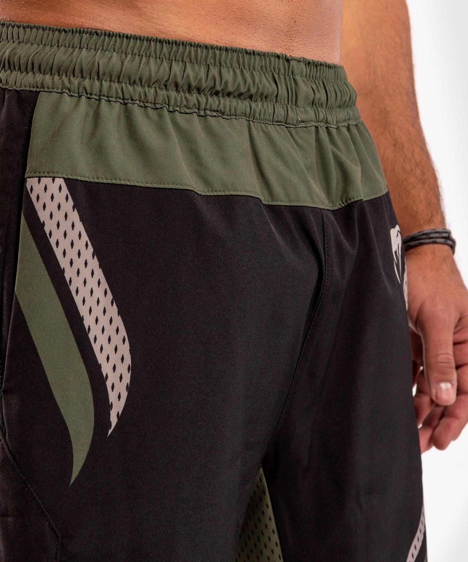 Venum ONE FC Impact Training shorts - Black/Khaki Picture 5