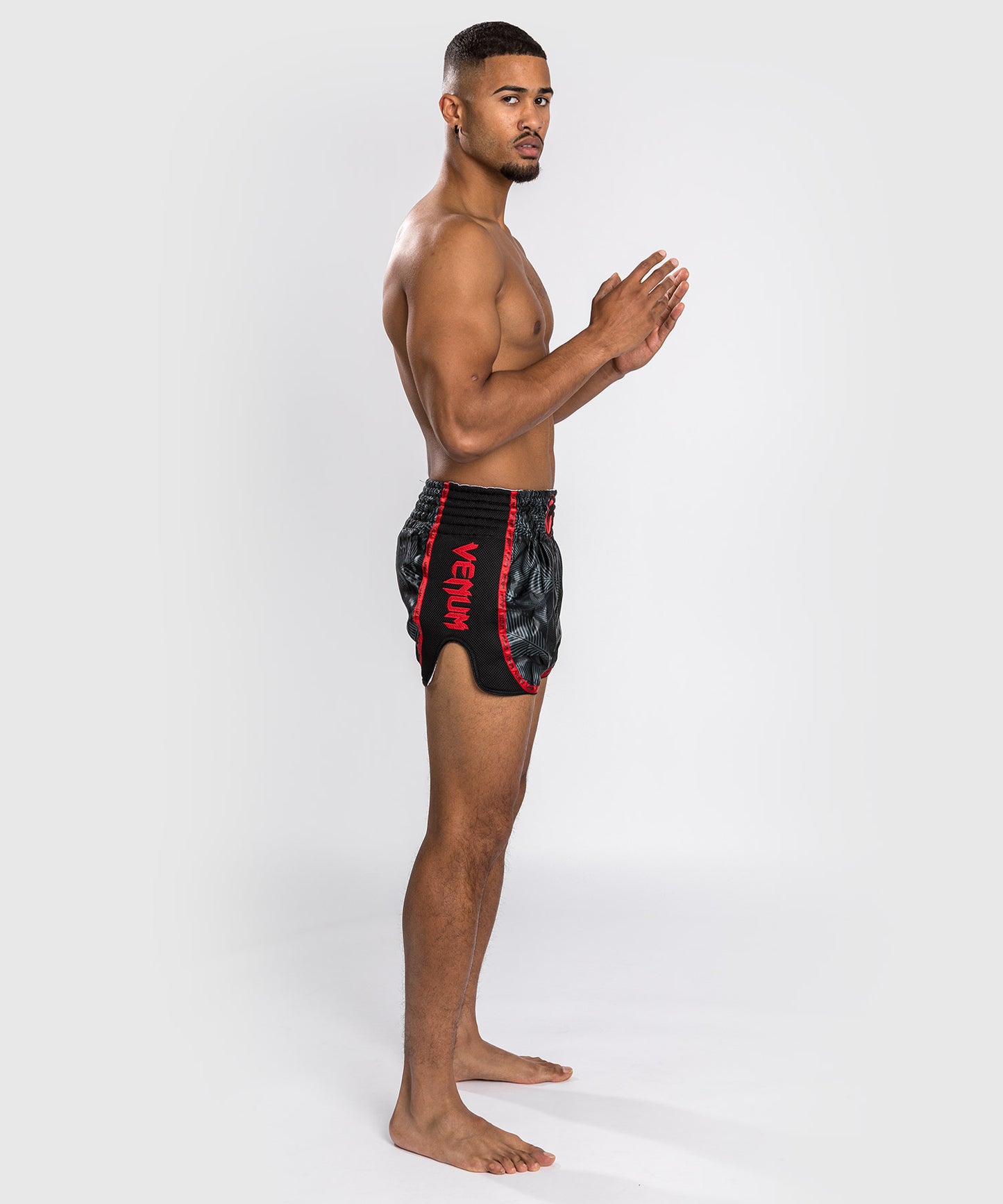 Venum Phantom Muay Thai Shorts - Black/Red