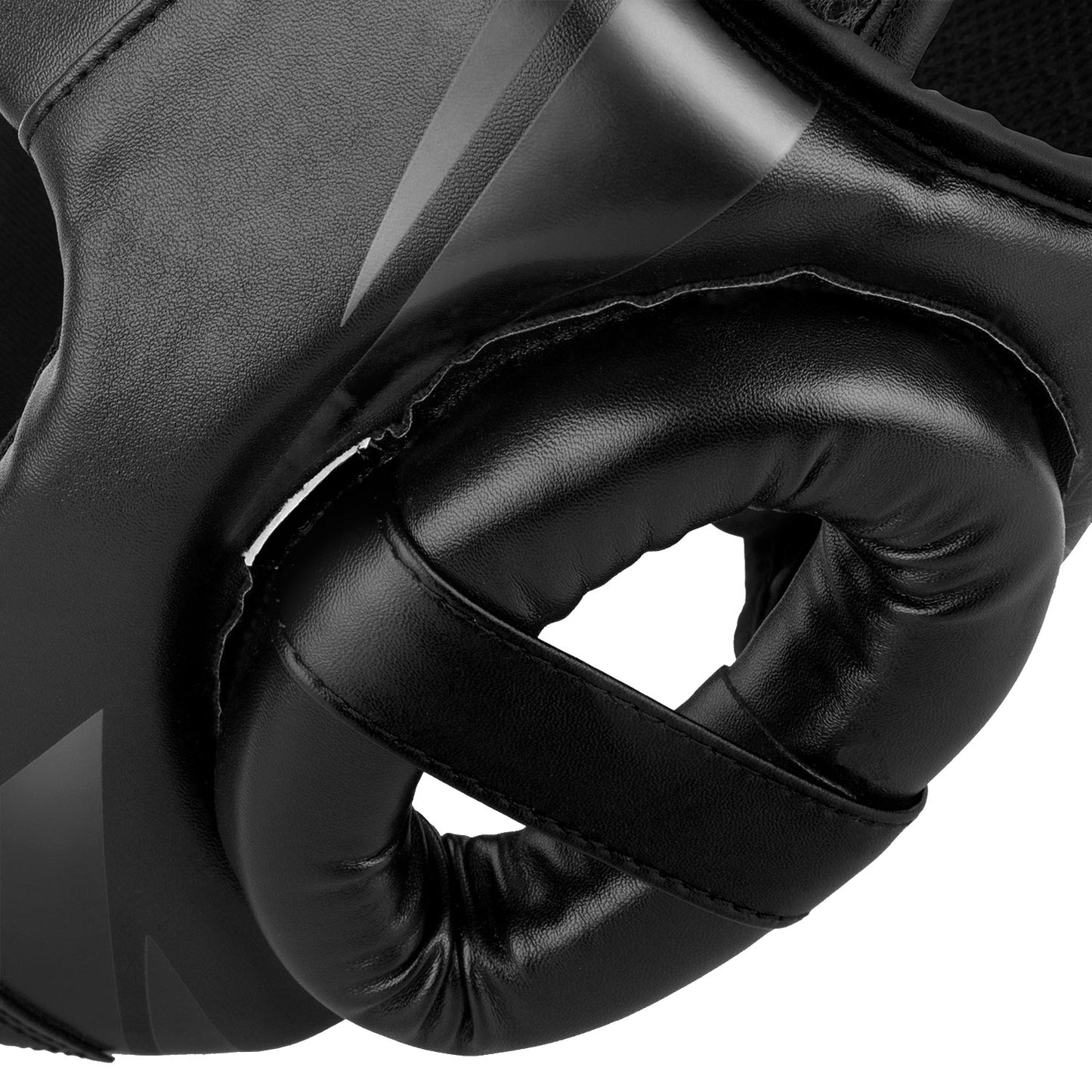 Venum Challenger Open Face Headgear - Black/Black