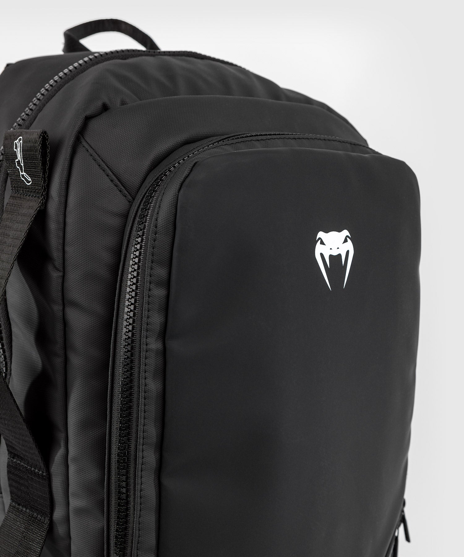 Grey and black backpack on sale