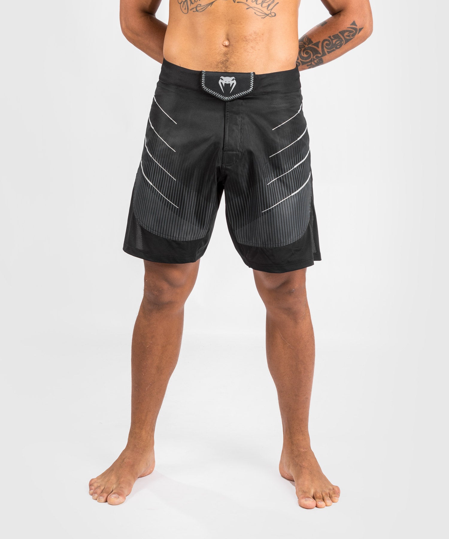Venum Biomecha Fightshorts Black Grey Venum