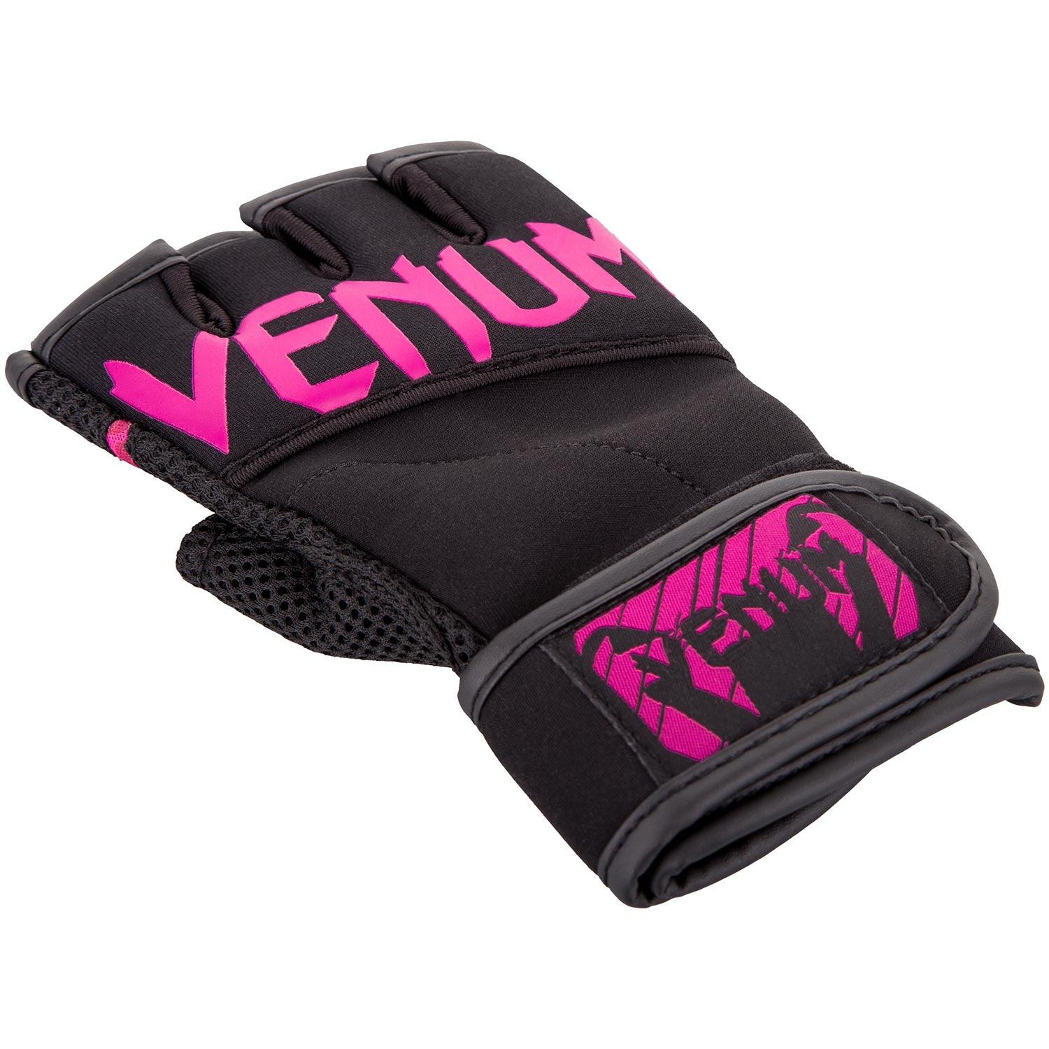 Venum Aero Body Fitness Gloves - Black/Neo Pink Picture 3