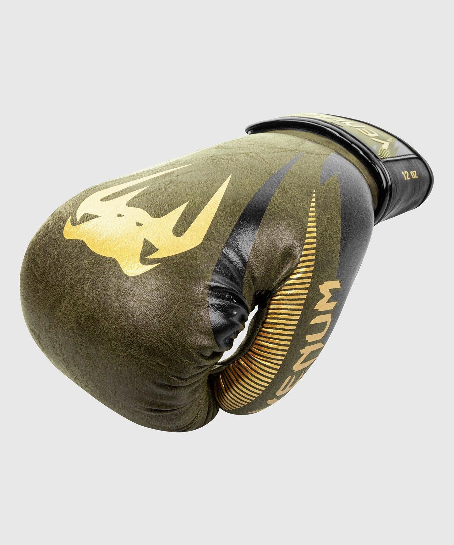 Venum Impact Boxing Gloves Khaki/Gold Venum