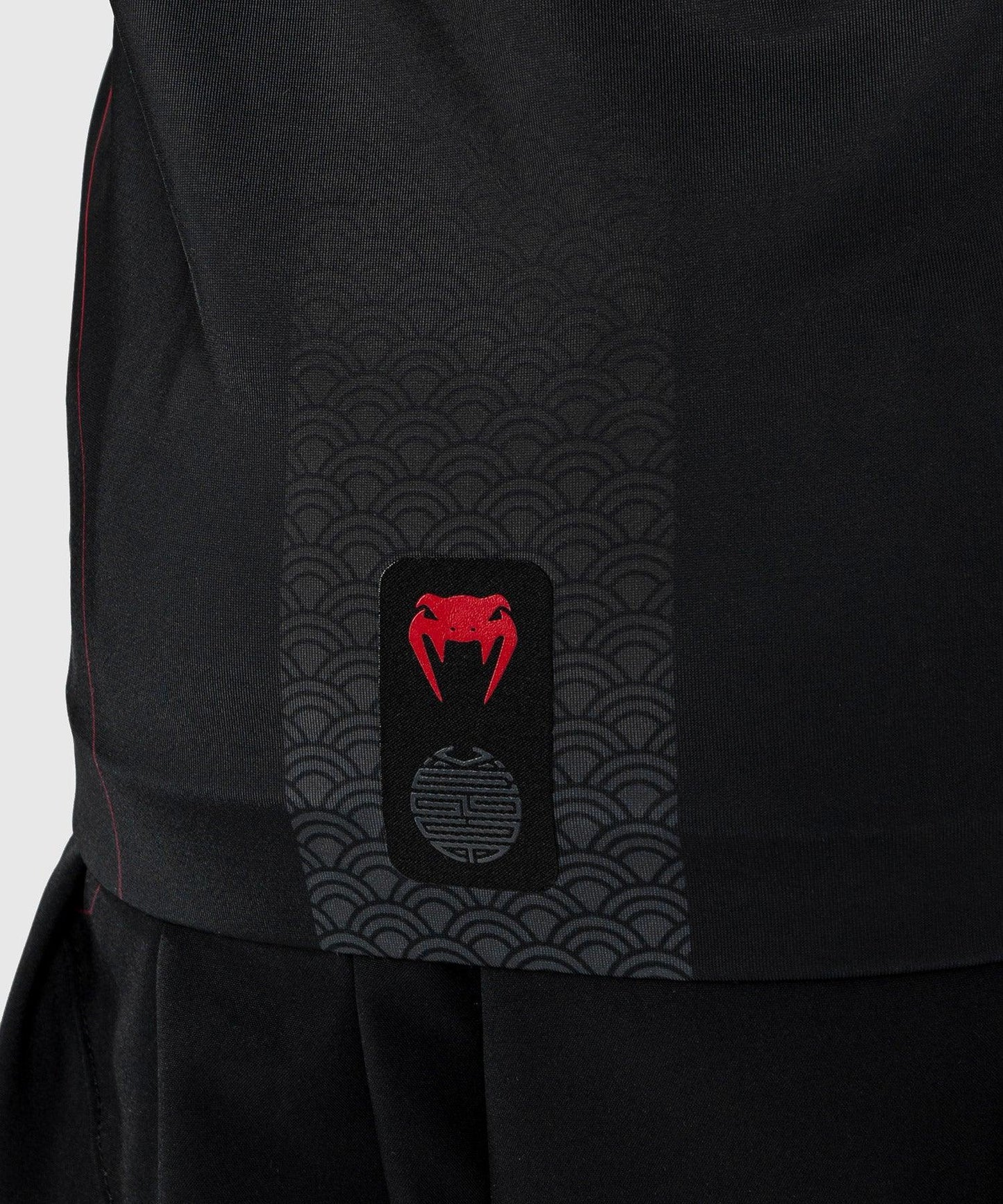 Venum Okinawa 3.0 Rashguard Short Sleeves - For Kids - Black/Red