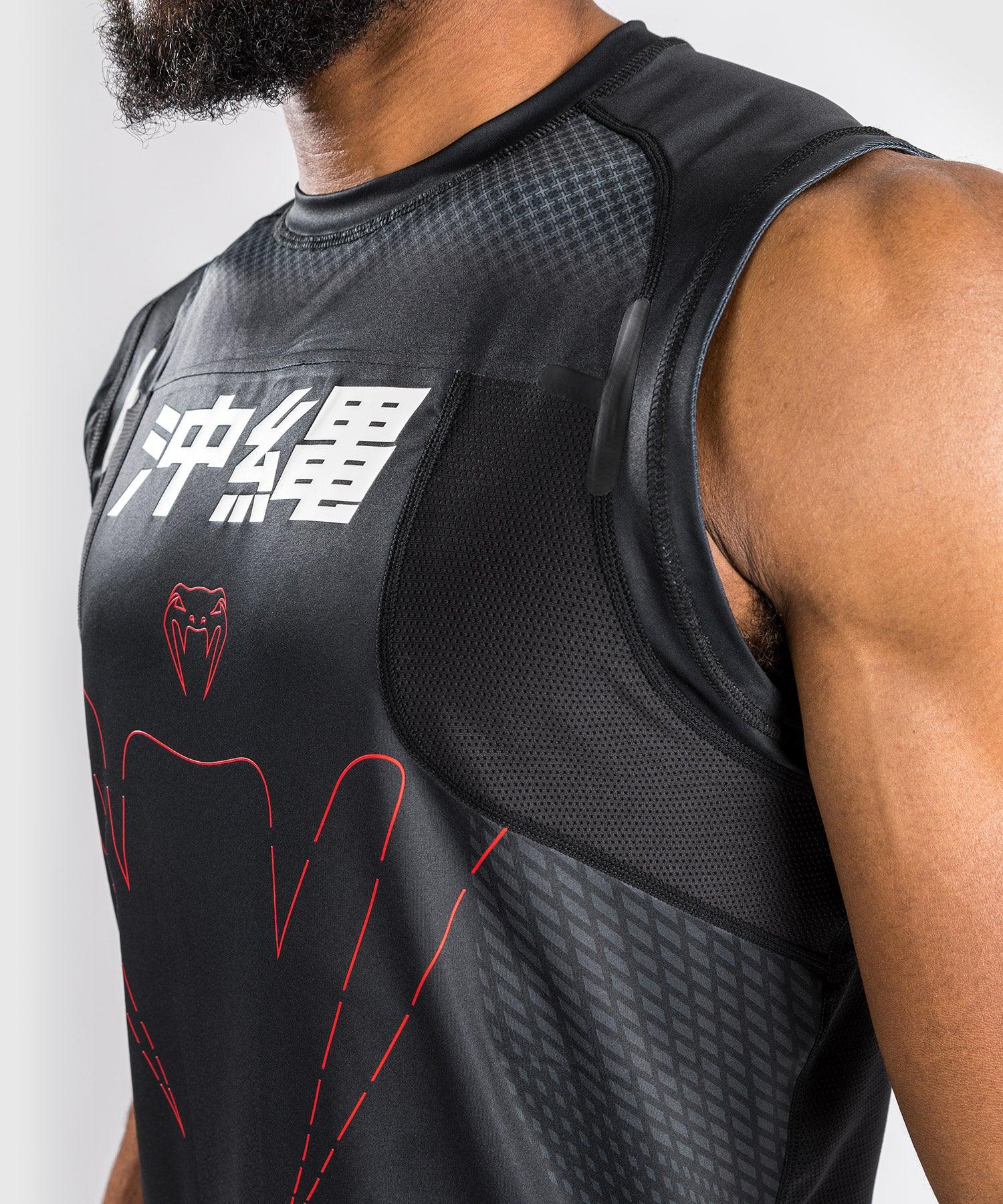 Venum Okinawa 3.0 Dry Tech Tank Top  - Black/Red